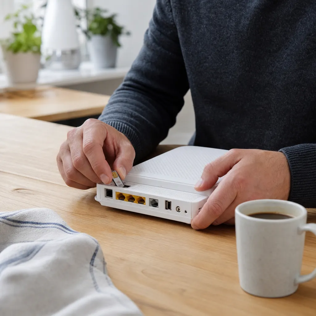 Comviq mobilt bredband med Huawei 5G CPE 5