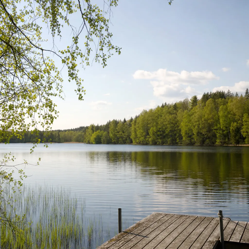 5G-router monterad på en svensk sommarstuga